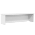 Casora stackable kitchen counter shelf in concrete grey