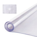 Casora clear PVC tablecloth protector rolled up