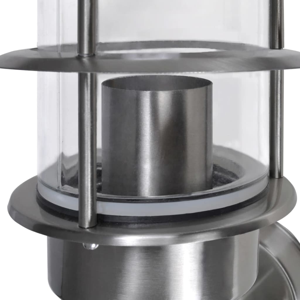 Dimensions and profile of the stainless steel wall light